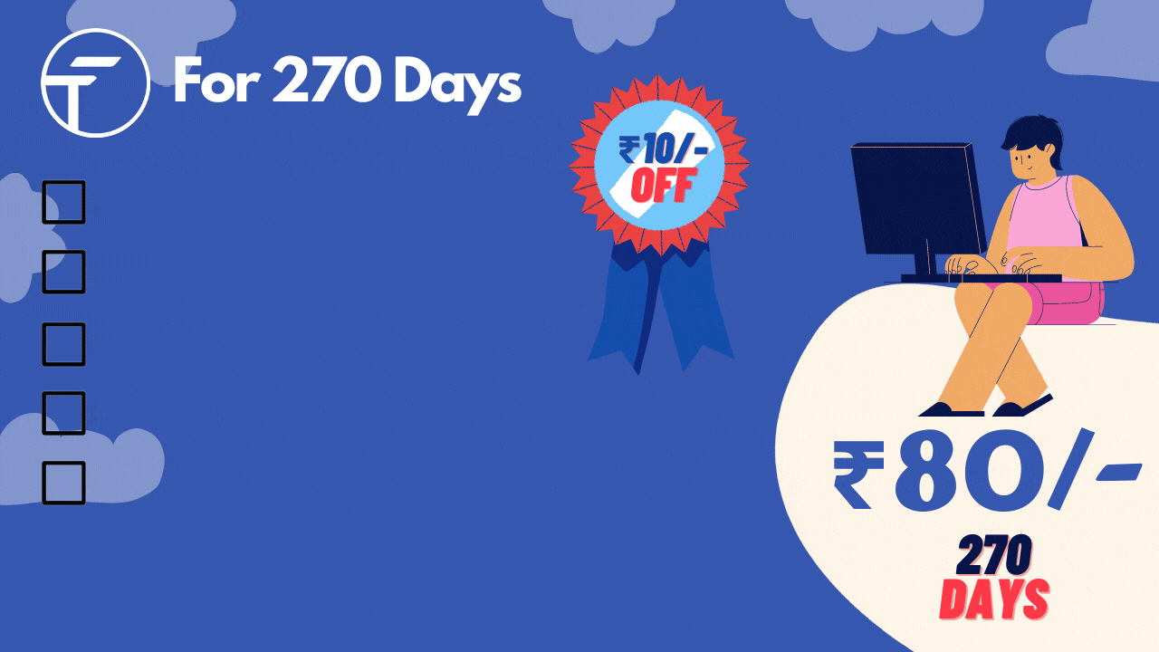 For 270 days permium plan