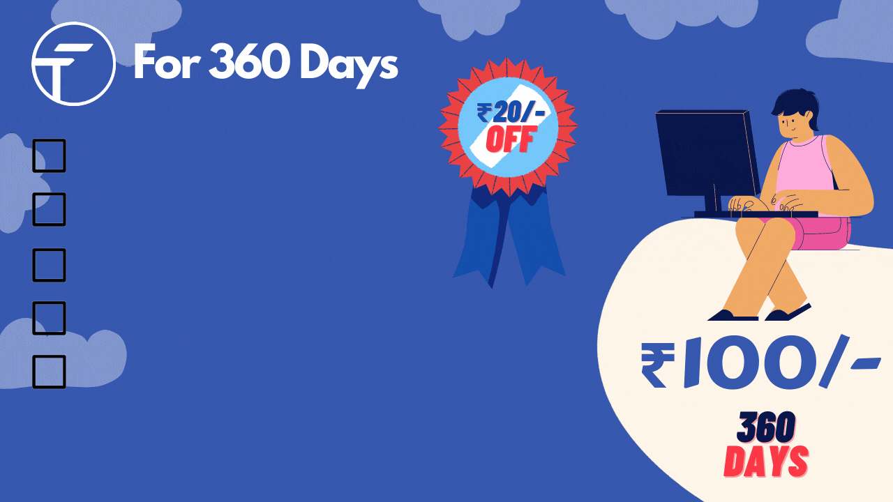 For 360 days permium plan